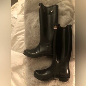 Hunter Classic Black Waterproof Boots